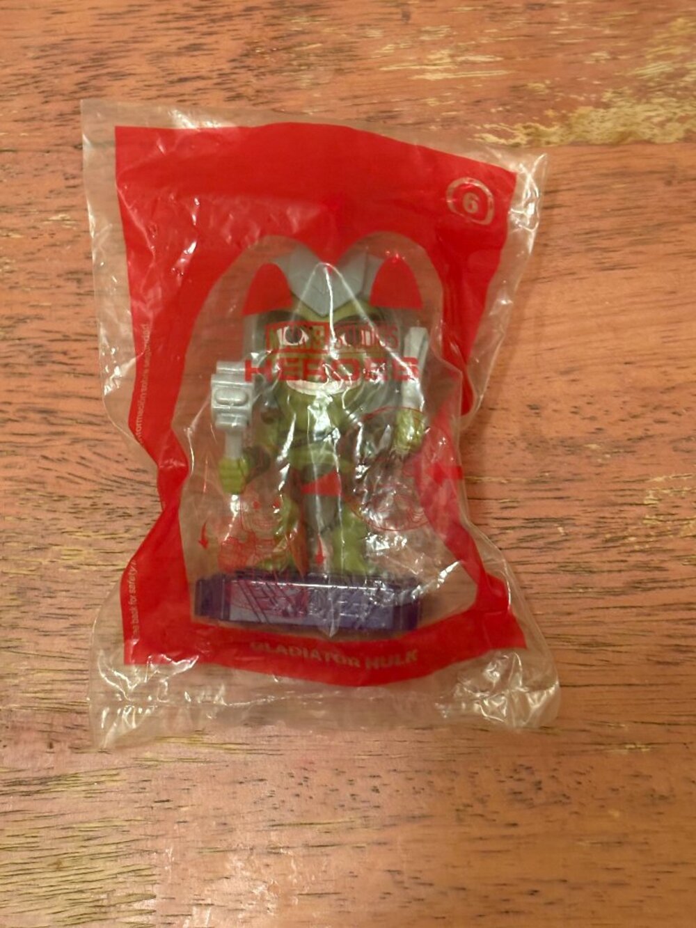 Mcdonalds Gladiator Hulk Happy Meal Toy
